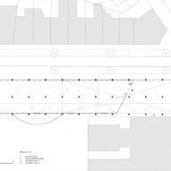 Ground floor plan of Atelier PPW by NWLND Rogiers Vandeputte and architect Kris Broidioi