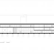 Section of Atelier PPW by NWLND Rogiers Vandeputte and architect Kris Broidioi