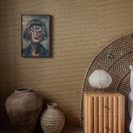 Bedroom in Bi Design House in Bali