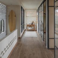First floor in Bi Design House in Bali