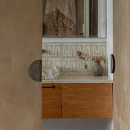 Bathroom in Bi Design House in Bali