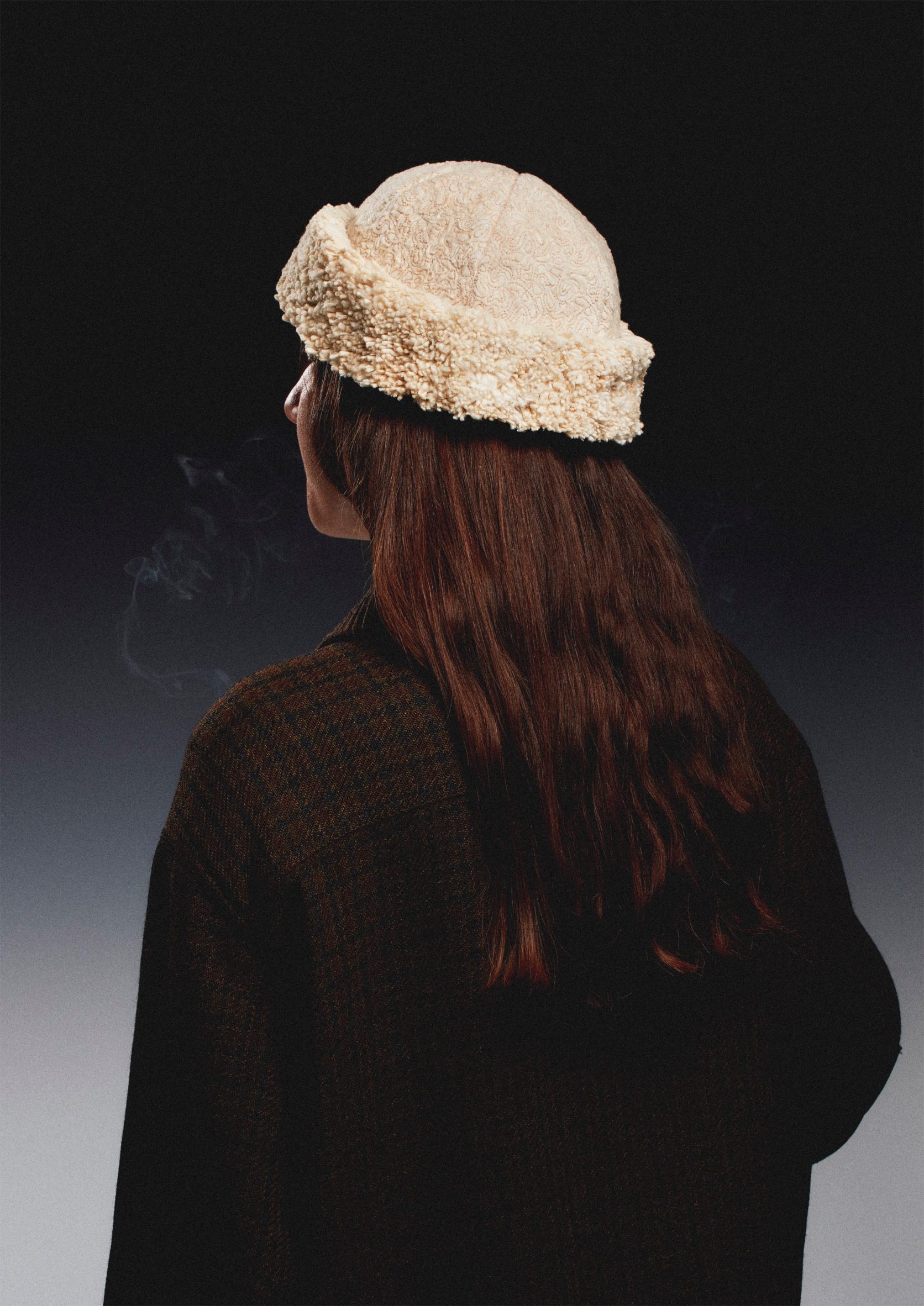 hat for cigarette Olivia Gino turns waste cigarette butts into fuzzy hat