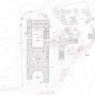Site plan of Museum Wegner by Cobe