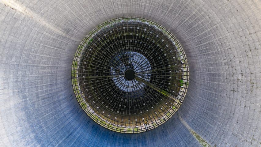 Cooling tower mouth
