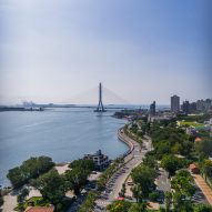 Danjiang Bridge in Taiwan by Zaha Hadid Architects