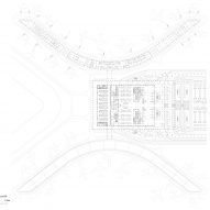 Ground floor plan of Techo International Airport by Foster + Partners
