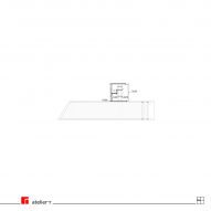 Top level plan of Lookout Above Litomyšl by Atelier-r