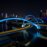 Grand Canal Gateway Bridge in Hangzhou by Zaha Hadid Architects