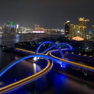 Grand Canal Gateway Bridge in Hangzhou by Zaha Hadid Architects