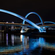 Grand Canal Gateway Bridge in Hangzhou by Zaha Hadid Architects