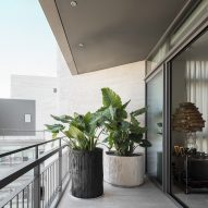 Hand-sculpted planters by Gray Gardens