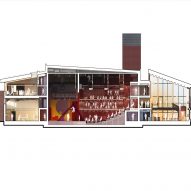 Section of The Court Theatre by Haworth Tompkins and Athfield Architects