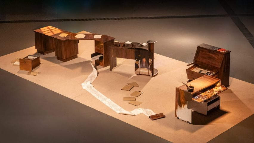 a photograph of an installation