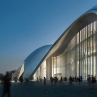 Render of Isola Della Musica opera house by Renzo Piano Building Workshop and PTW Architects