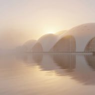 Render of Isola Della Musica opera house by Renzo Piano Building Workshop and PTW Architects