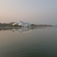 Render of Isola Della Musica opera house by Renzo Piano Building Workshop and PTW Architects