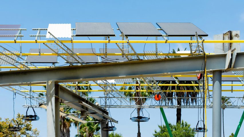 Pavilion installation