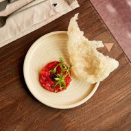 Food at Chilean restaurant Mareida