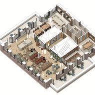 Tenth floor interior design scheme
