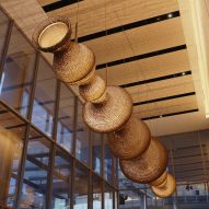 Haberdashery transforms London Bridge rush hour noise into sculptural lighting installation