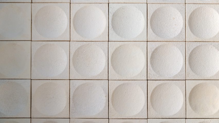 Mycelium wall tile by Impact Acoustics