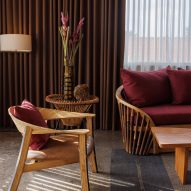 New Moon chair by Elora Hardy for Bamboo Pure