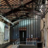 Ramp and acoustic panels