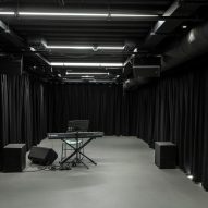 Blackout studio in former church undercroft