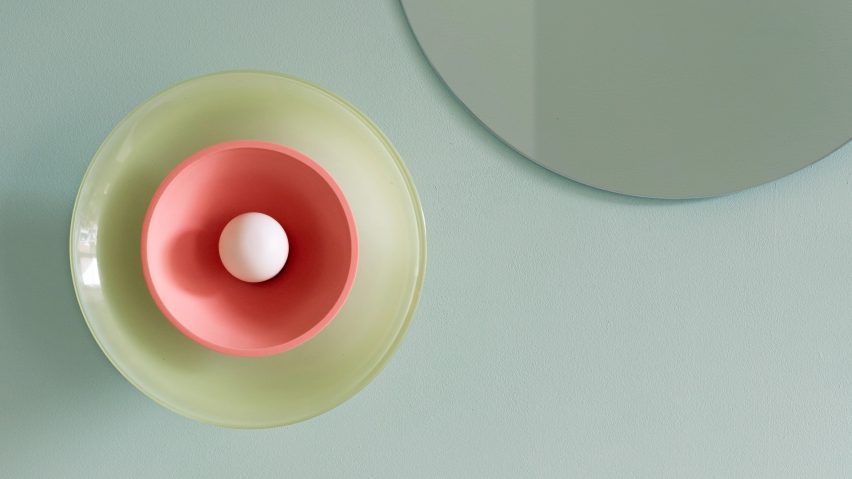 Pastello bathroom lighting by Curiousa