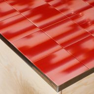 Tiles in Podimo Norway office by Omhu Projects