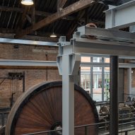Power Hall gallery by Carmody Groarke at the Science and Industry Museum in Manchester