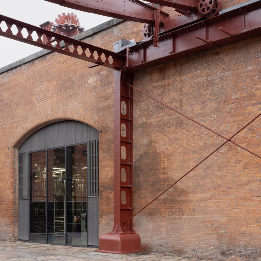 Power Hall gallery by Carmody Groarke at the Science and Industry Museum in Manchester
