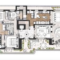 Primrose Apartment designed by Uncanny Studio