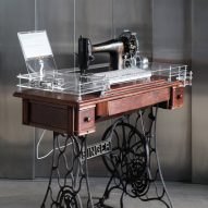 William Morris-inspired AI is powered by an old treadle sewing machine