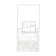 Plan of House in Cala Tamarit by Rául Sánchez Architects