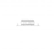 Elevation of House in Cala Tamarit by Rául Sánchez Architects
