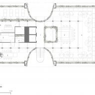 Roof garden floor plan