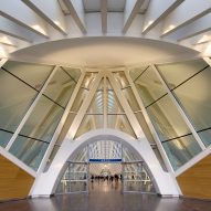Dezeen Agenda features Gare de Mons station in Belgium by Santiago Calatrava