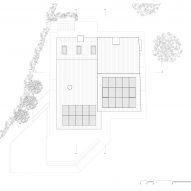 Plan of Casolare Biordo Vecchio by Studio Bressan