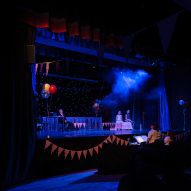 Theatre inside community hub Kilmarnock