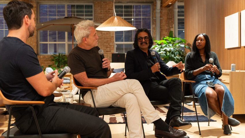 Speakers at DWR talk panel