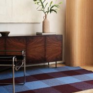 Tartan Shuttle Weave rugs by Cicil