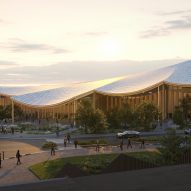 The Sail congress centre in Normandy by BIG