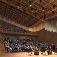 The Sail congress centre in Normandy by BIG