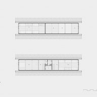 First floor plan of Vejrhøj summerhouse renovation by Studio Marshall Blecher and Jan Henrik Jansen Arkitekter
