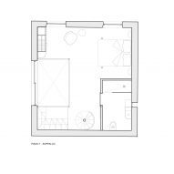 First floor plan in RA House by StudioTamat