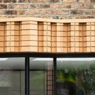 Pale yellow brick extension