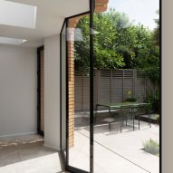 Folded glazing W House