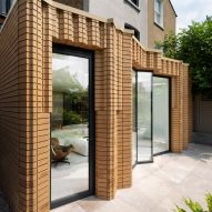 Intricate bespoke brickwork extension