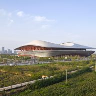Xi’an International Football Centre by Zaha Hadid Architects